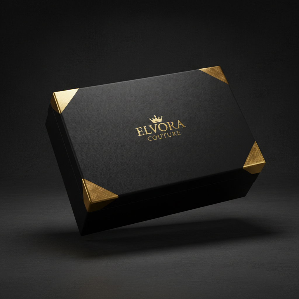 Caixa de Presente Premium ELVORA COUTURE