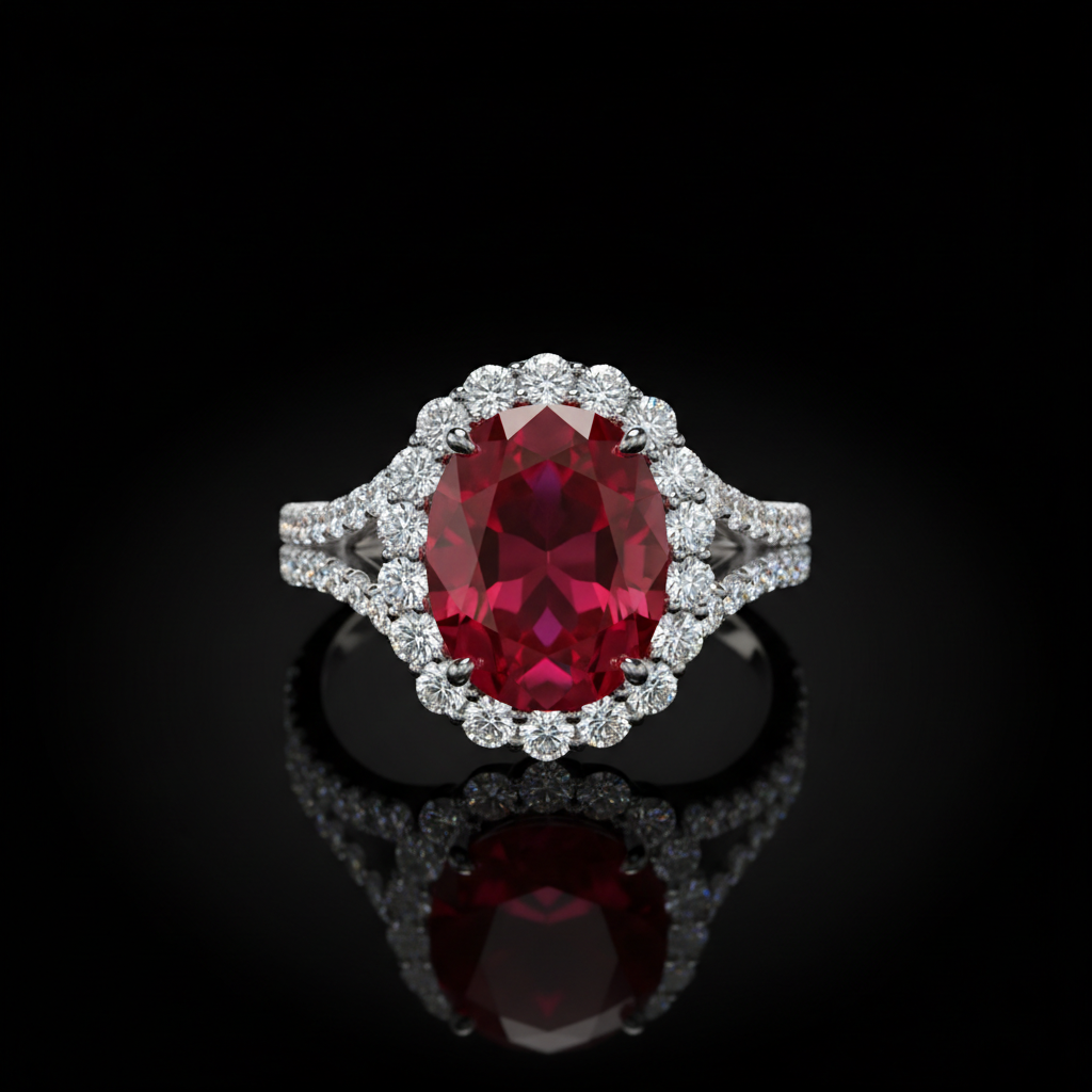 Anel Rubi Royale