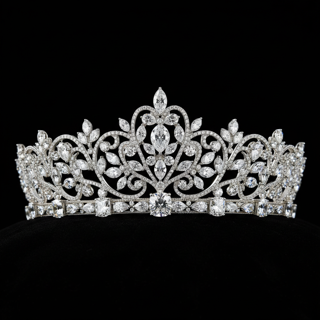 Tiara Real Diamantes