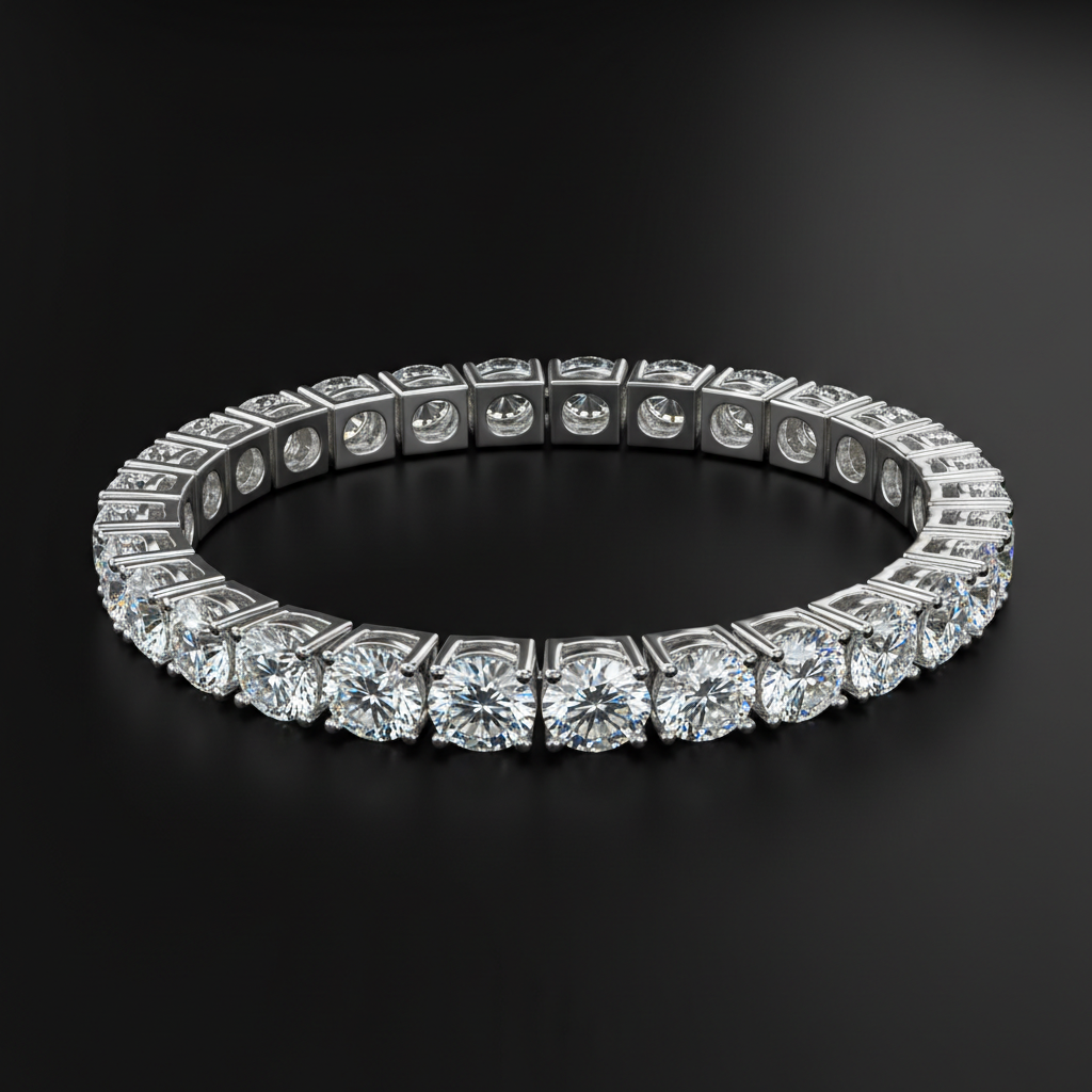 Pulseira Tênis Diamantes
