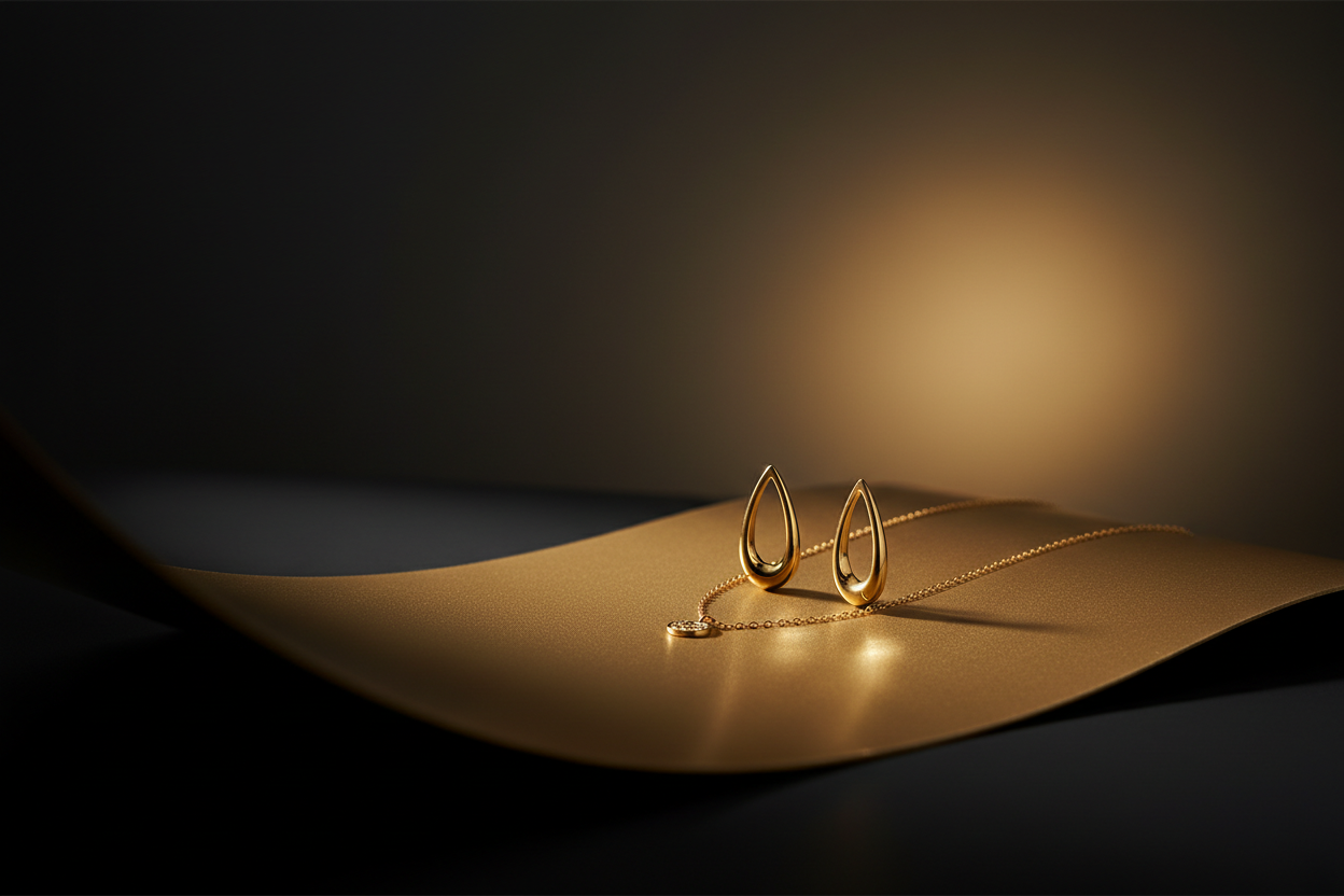 Joias ELVORA - Composição Minimalista